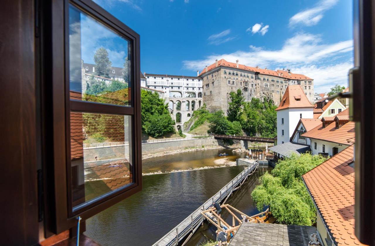 Český Krumlov Garni Hotel Castle Bridge מראה חיצוני תמונה